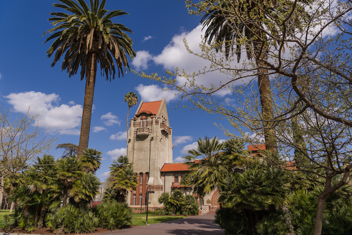 Exterior of Tower Hall