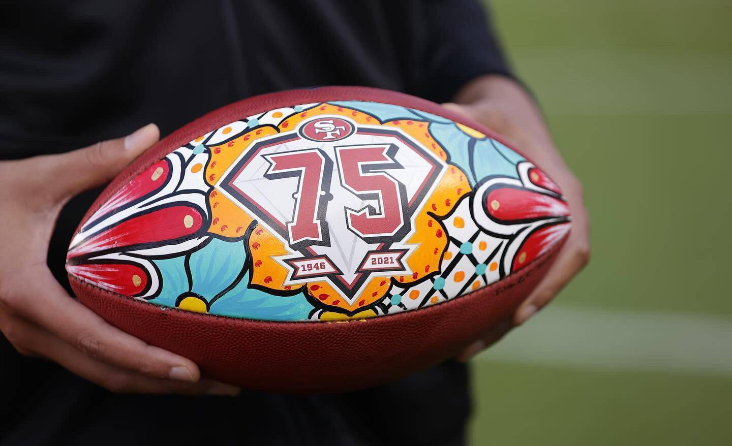 Painted Football