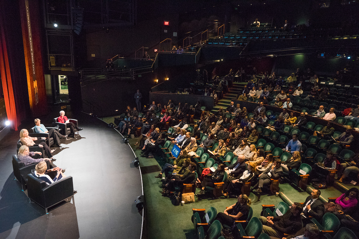 Event gathering at the Hammer Theater Center