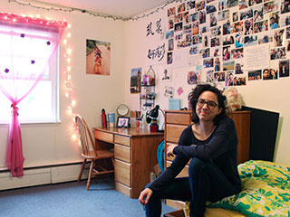 Female Resident and Her Bedroom