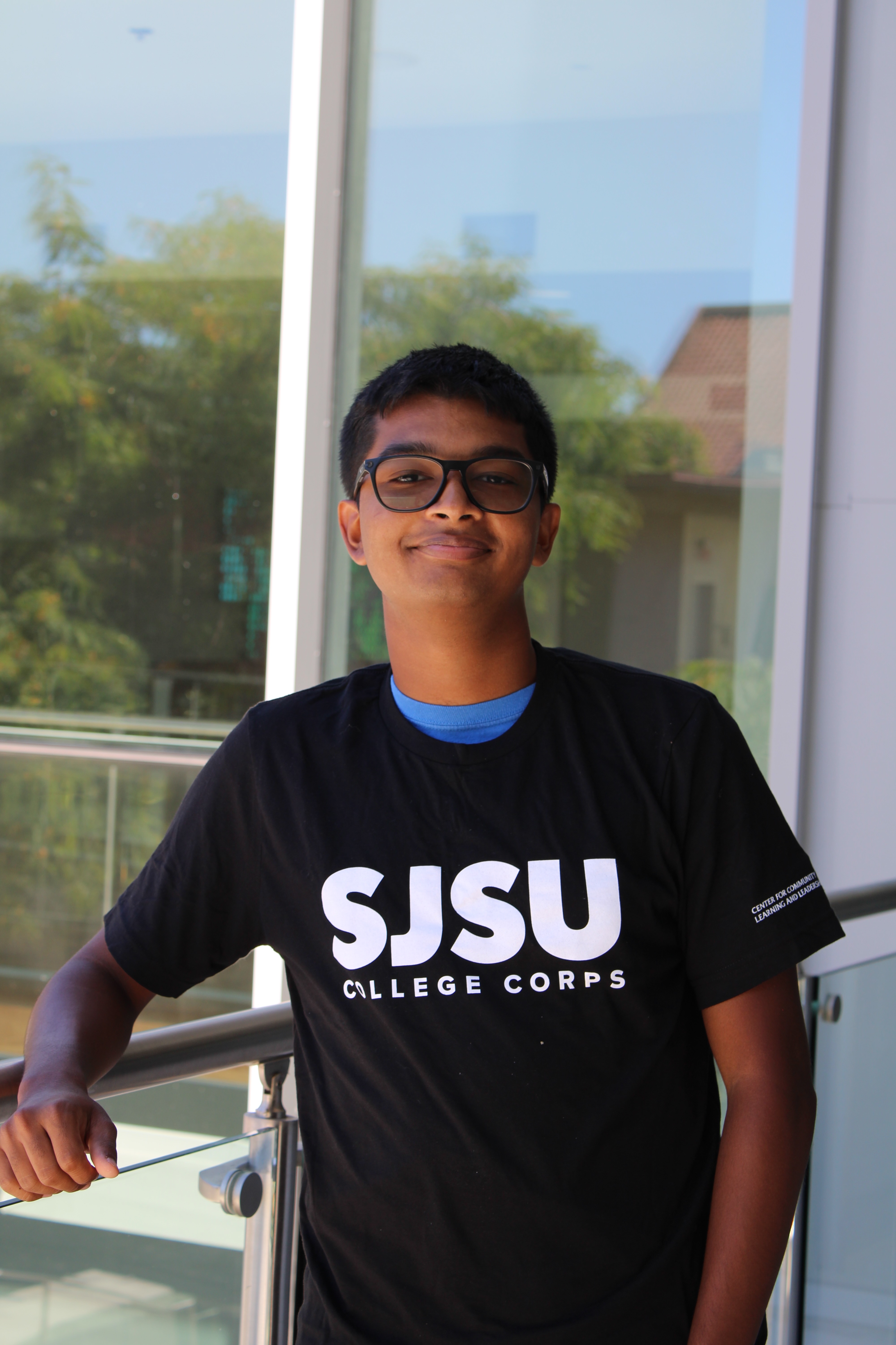 Ivan Selvan in black CC shirt