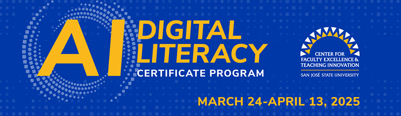 AI Digital Literacy Certificate Program banner