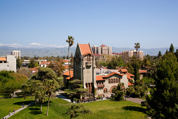 aerial picture of Tower Hall 