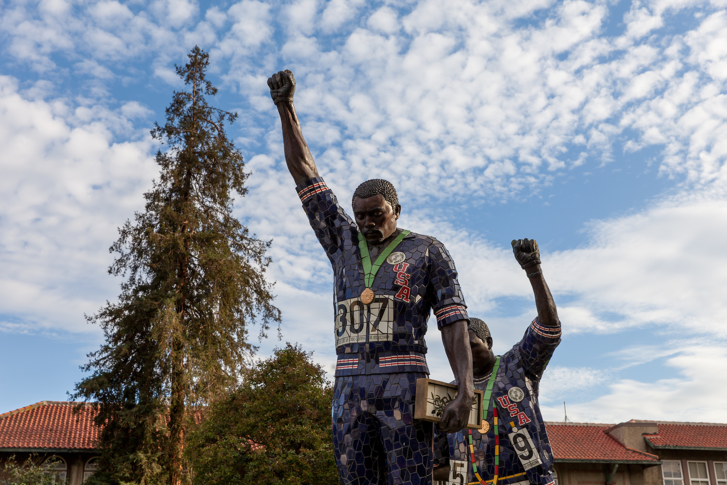 SJSU Tommie Smith & John Carlos Statue