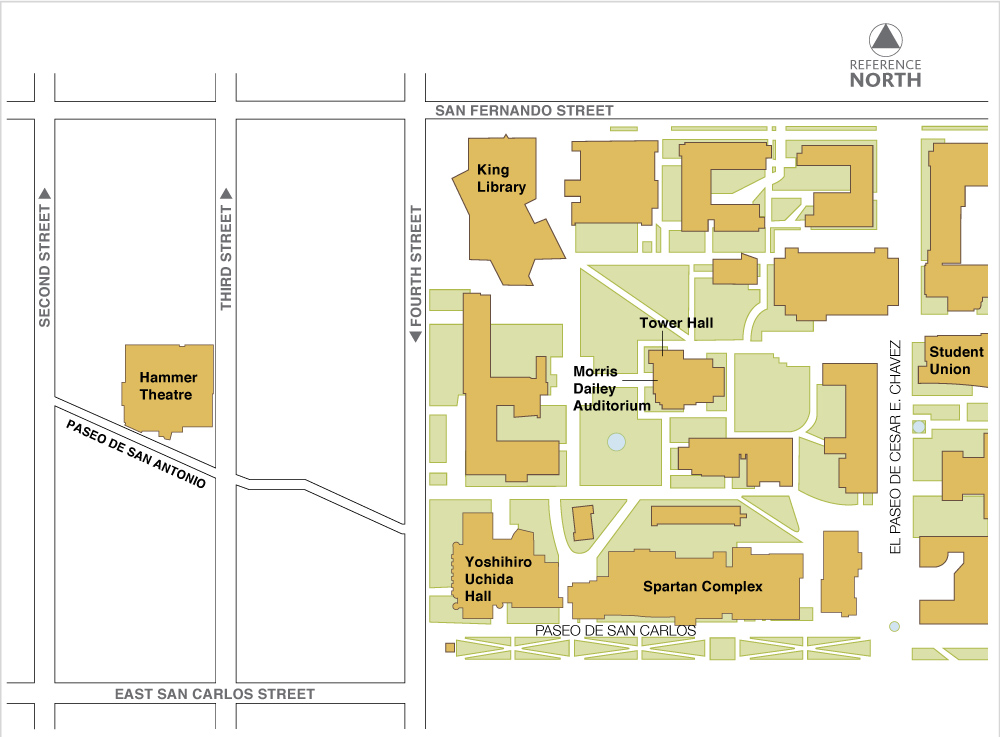 Hammer Theatre Map.