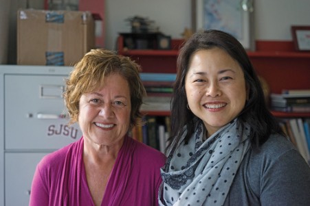 June McCullough and Wendy Quach